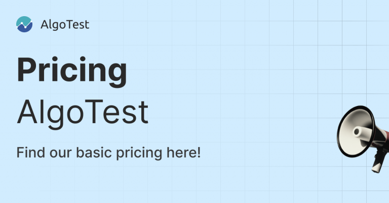 Find the pricing for AlgoTest here!