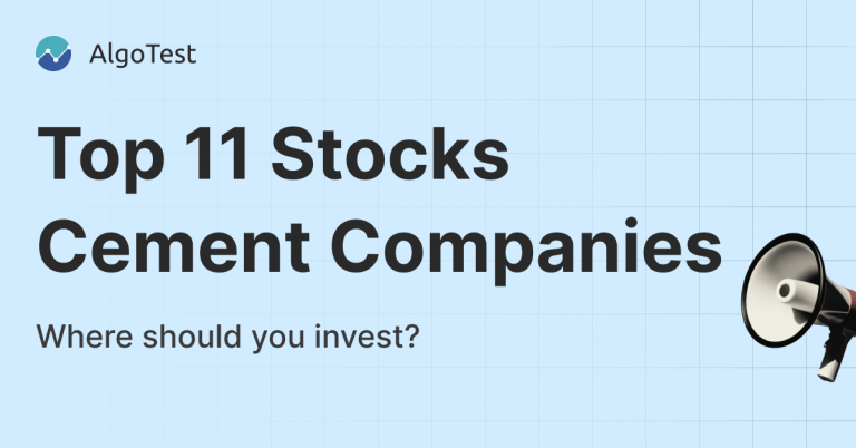 Top 11 Cement Stocks Companies