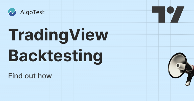 Learn how to do backtesting on the popular TradingView platform.