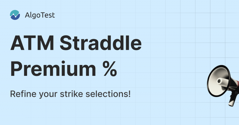 Now refine your strike selections on AlgoTest with our new feature!
