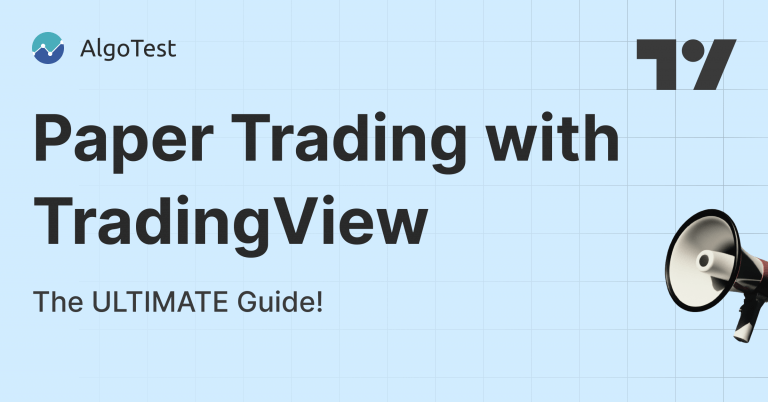 The Ultimate gudie to paper trading with TradingView!