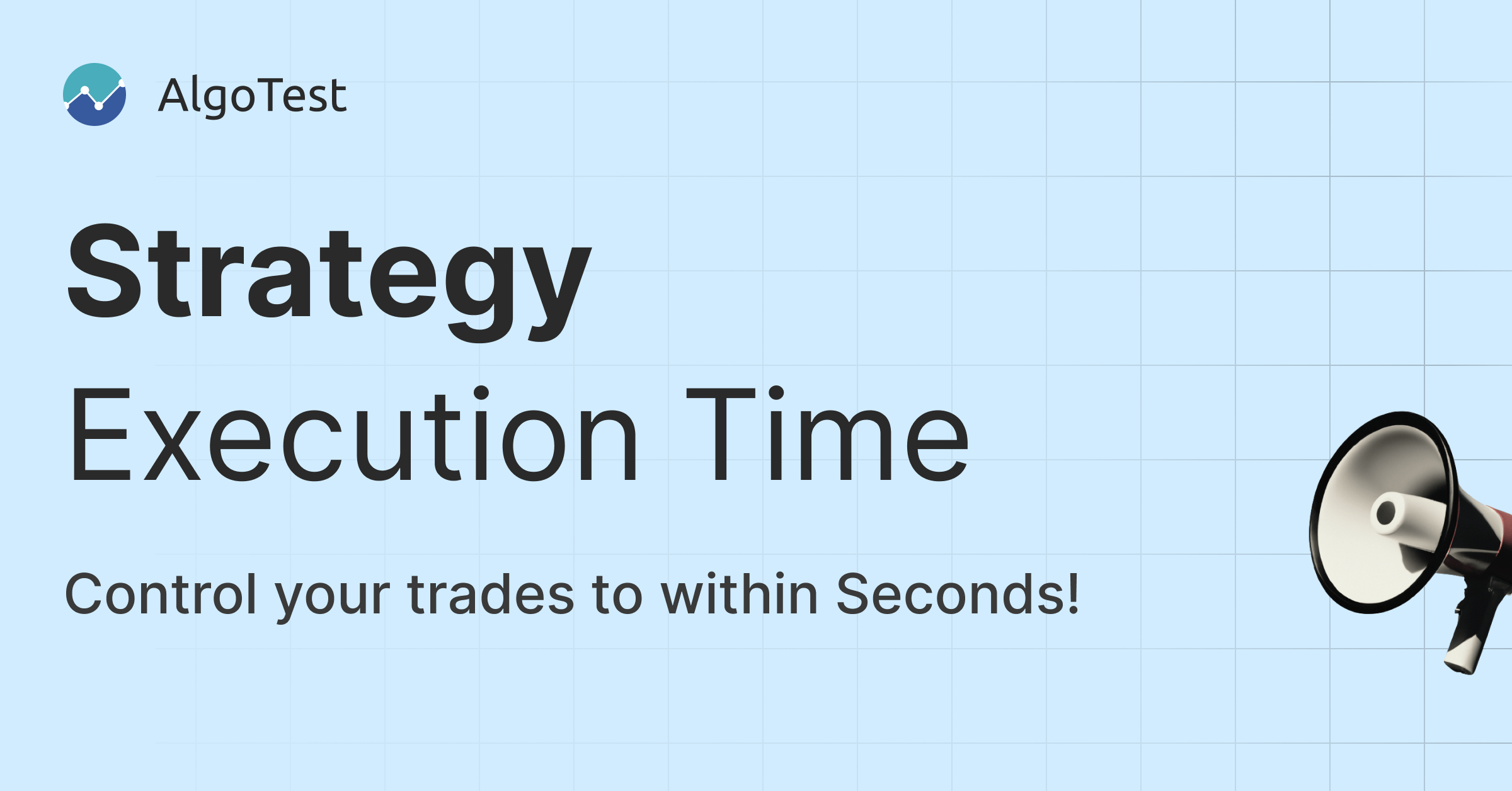 Strategy Execution Time. Now control trades to the second you want to!